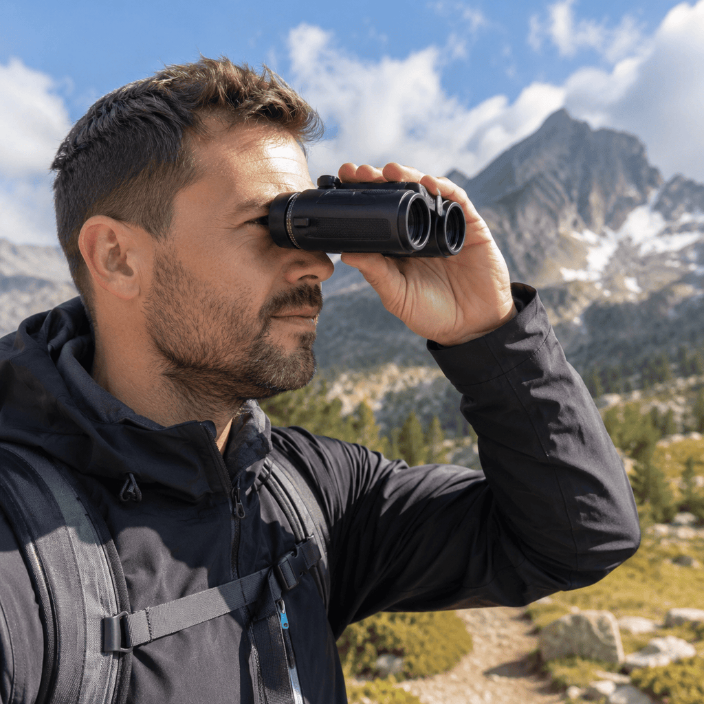 Hiking Camping 12x42 hiking binoculars waterproof long range