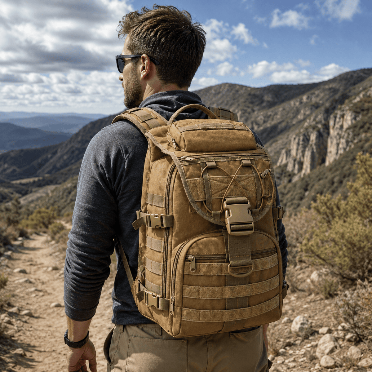 Hiking Camping 35L tactical hiking backpack outdoor camping trekking