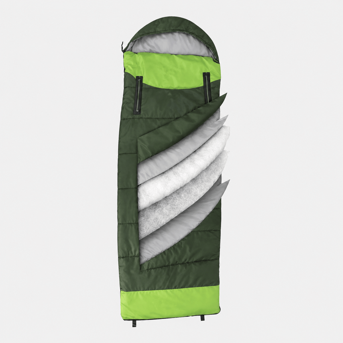 Hiking Camping 4 season splicing sleeping bag adult camping travel