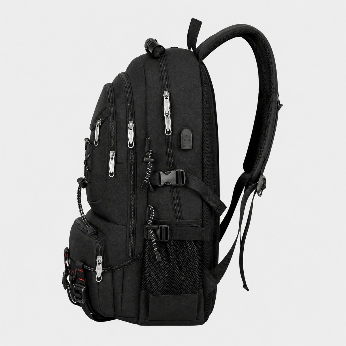 Hiking Camping 40L hiking backpack with USB charging port travel