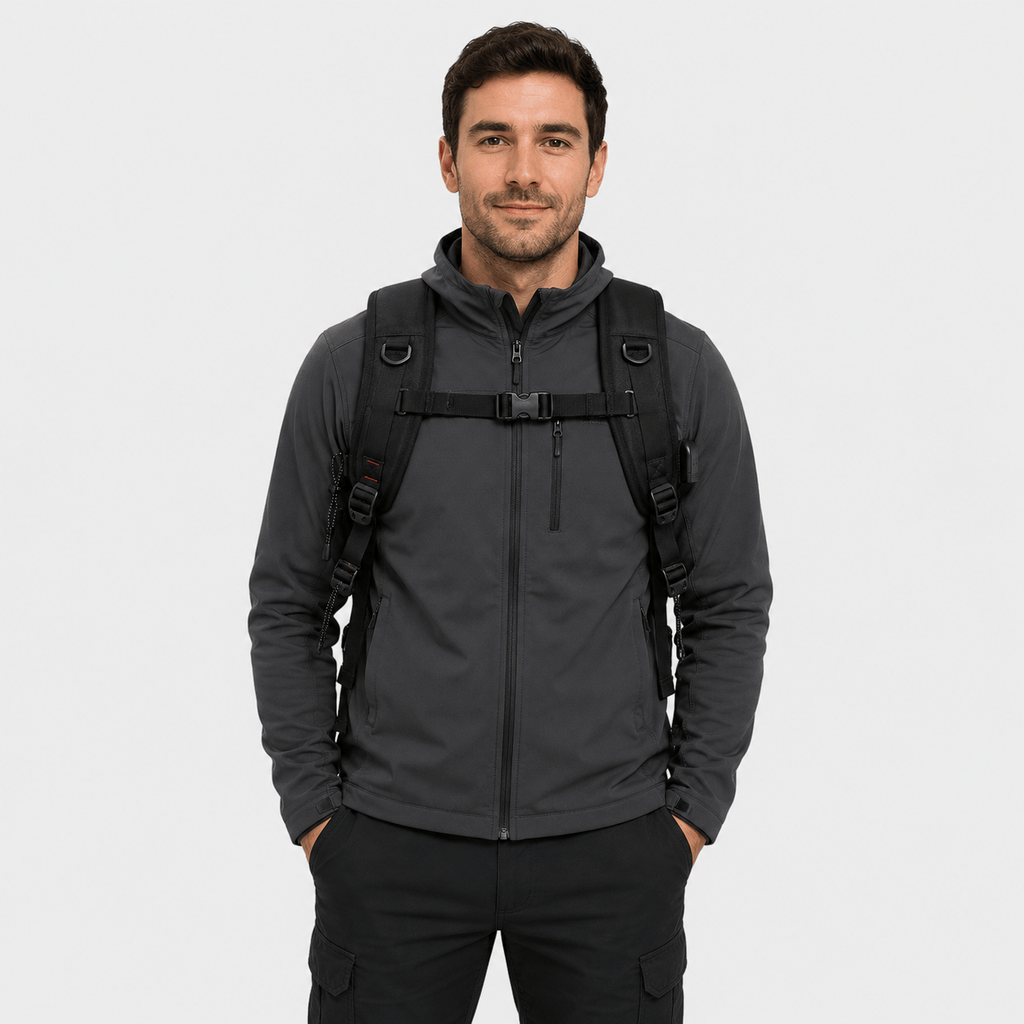 Hiking Camping 40L hiking backpack with USB charging port travel