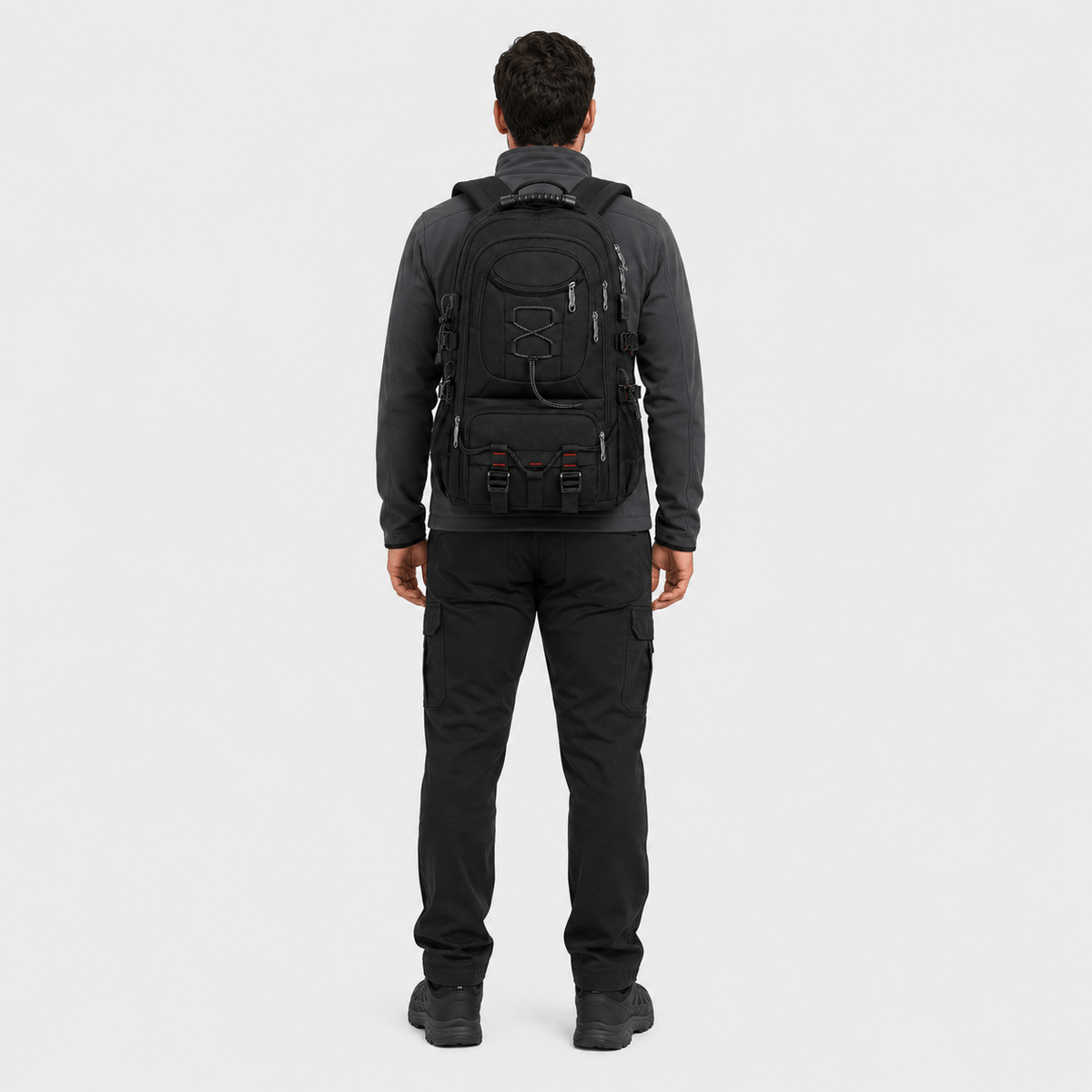 Hiking Camping 40L hiking backpack with USB charging port travel