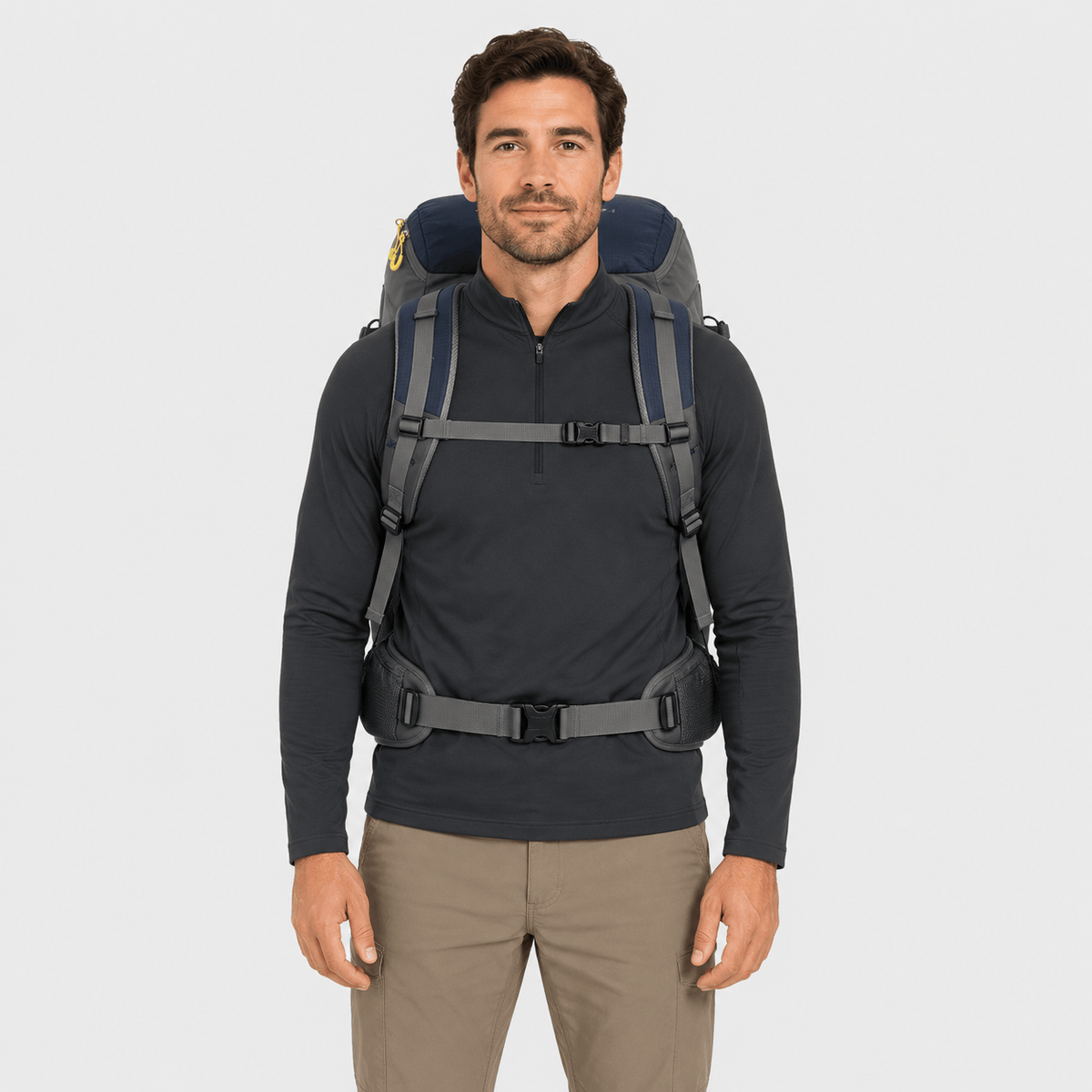 Hiking Camping 50L hiking backpack waterproof travel trekking rucksack