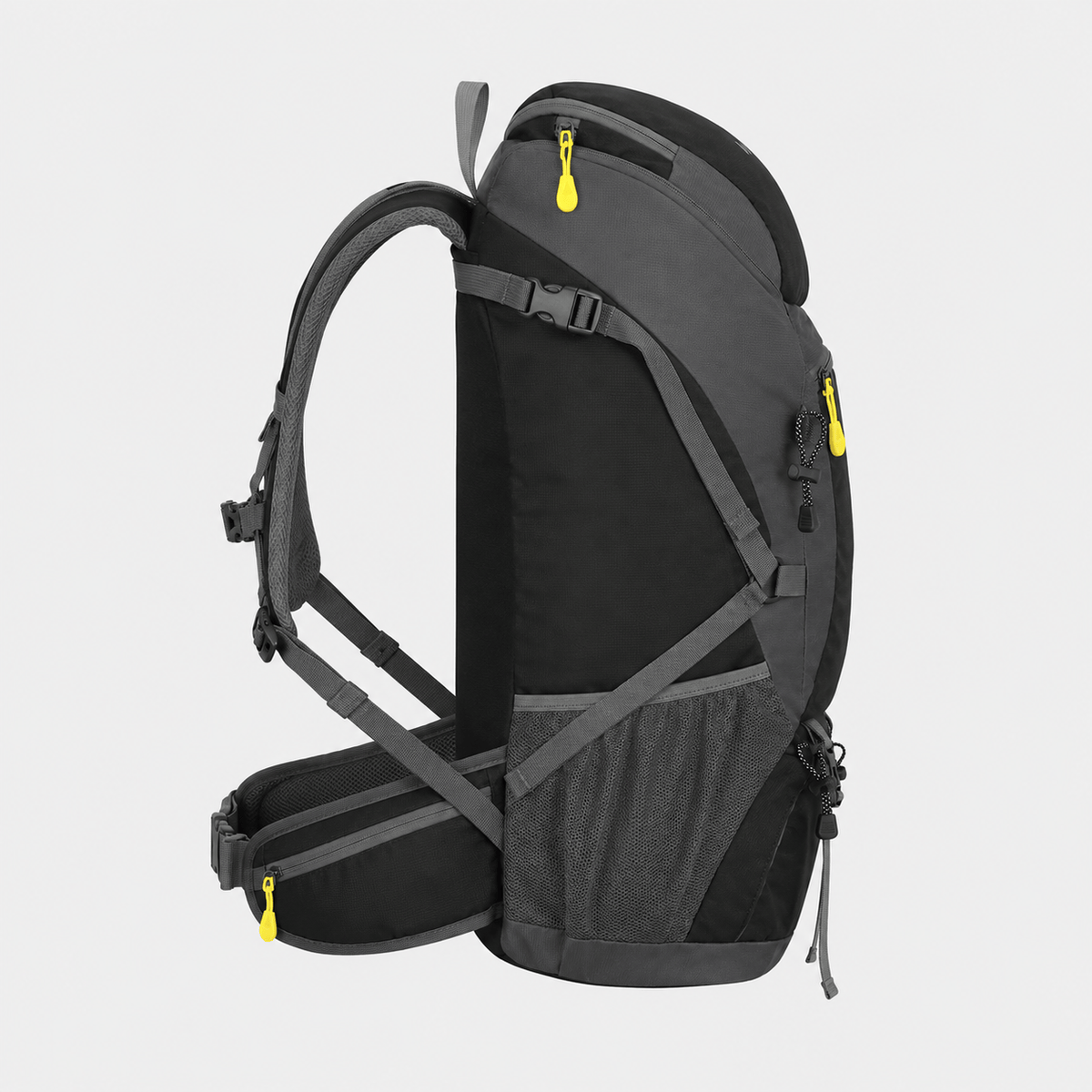 Hiking Camping 50L hiking backpack with shoe compartment trekking