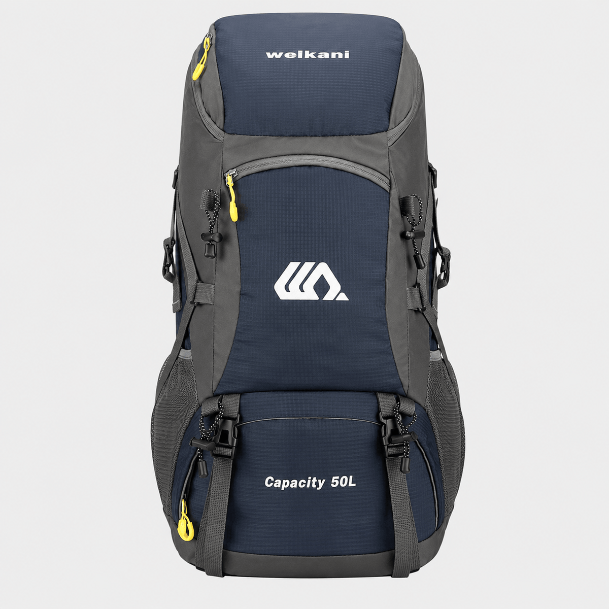 Hiking Camping 50L hiking backpack with shoe compartment trekking