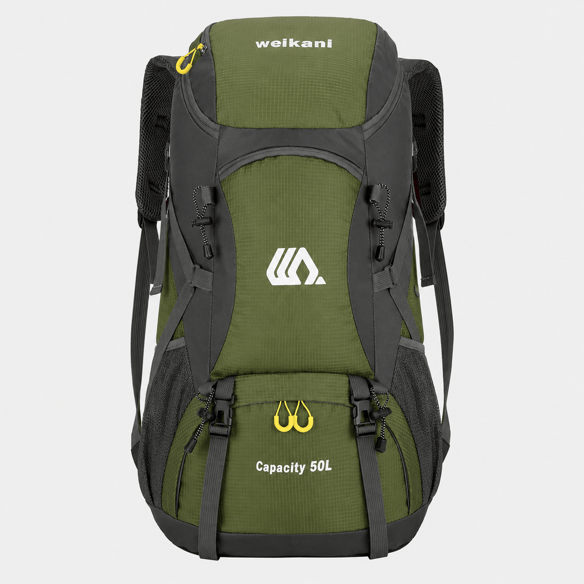 Hiking Camping 50L hiking backpack with shoe compartment trekking