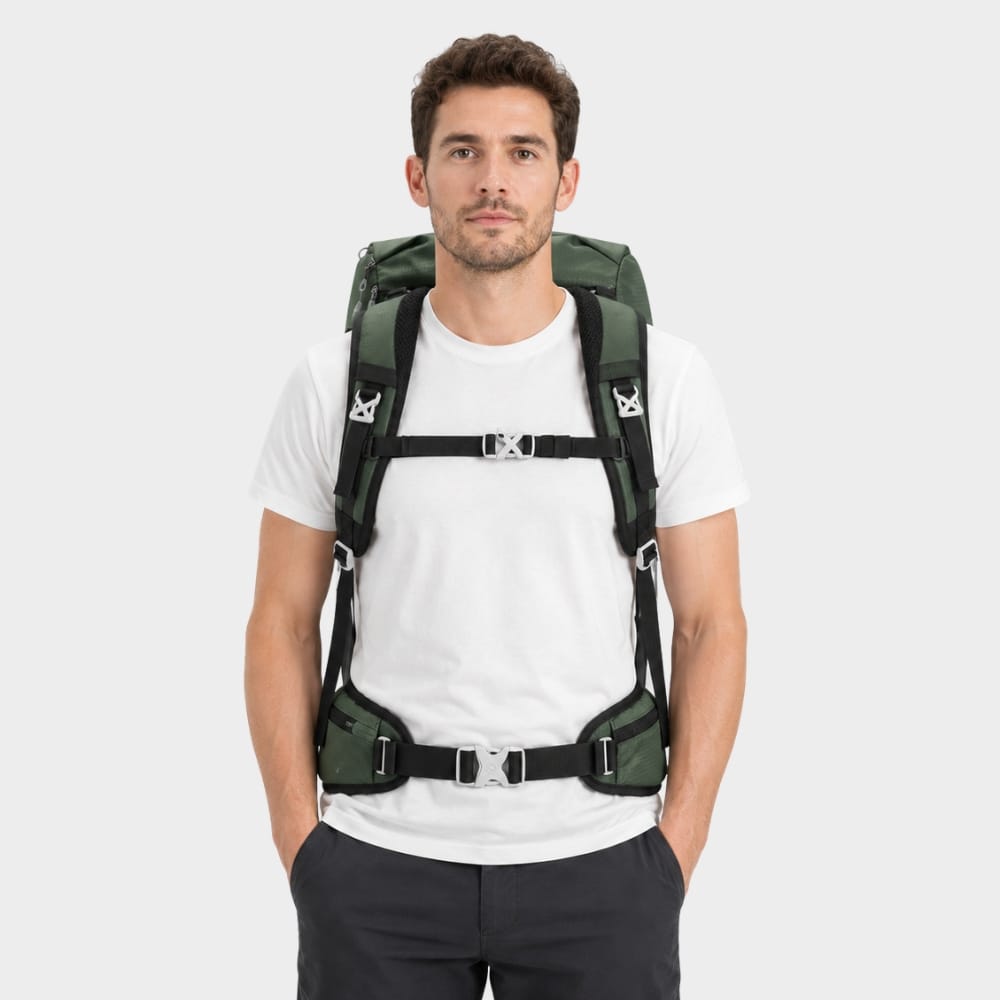 Hiking Camping 50L waterproof hiking backpack large capacity