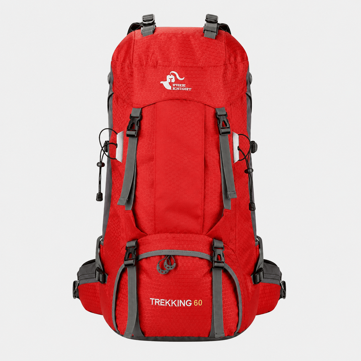 Hiking Camping 60L hiking backpack with rain cover trekking pack