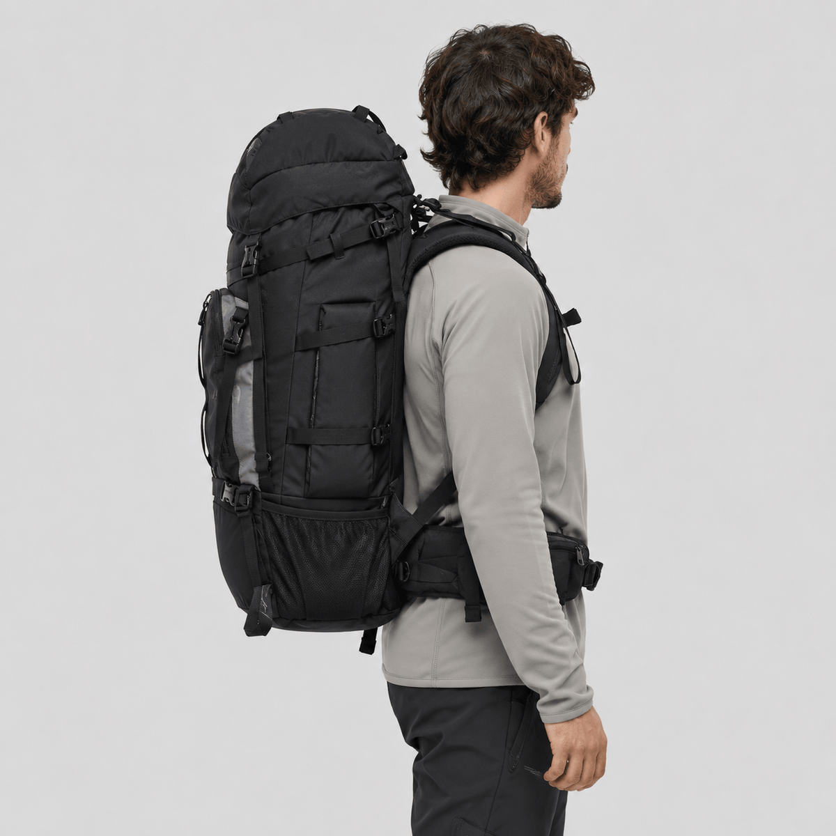 Hiking Camping 90L hiking backpack large capacity trekking rucksack