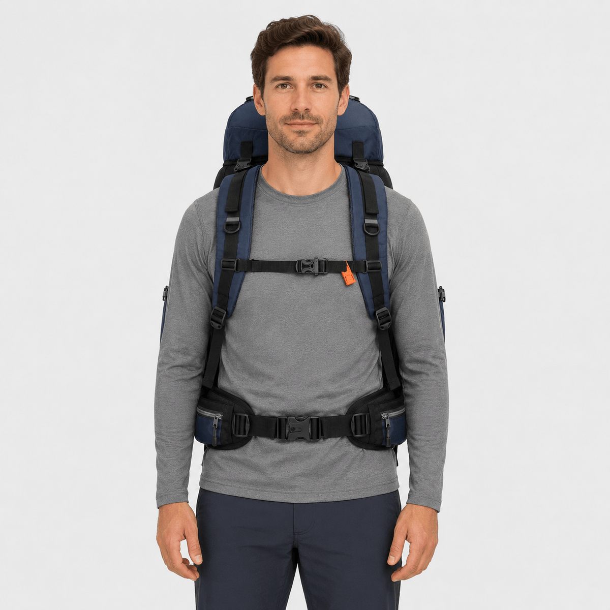 Hiking Camping 90L waterproof hiking backpack large capacity trekking pack