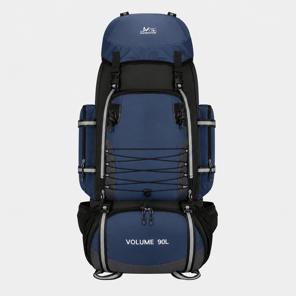 Hiking Camping 90L waterproof hiking backpack large capacity trekking pack