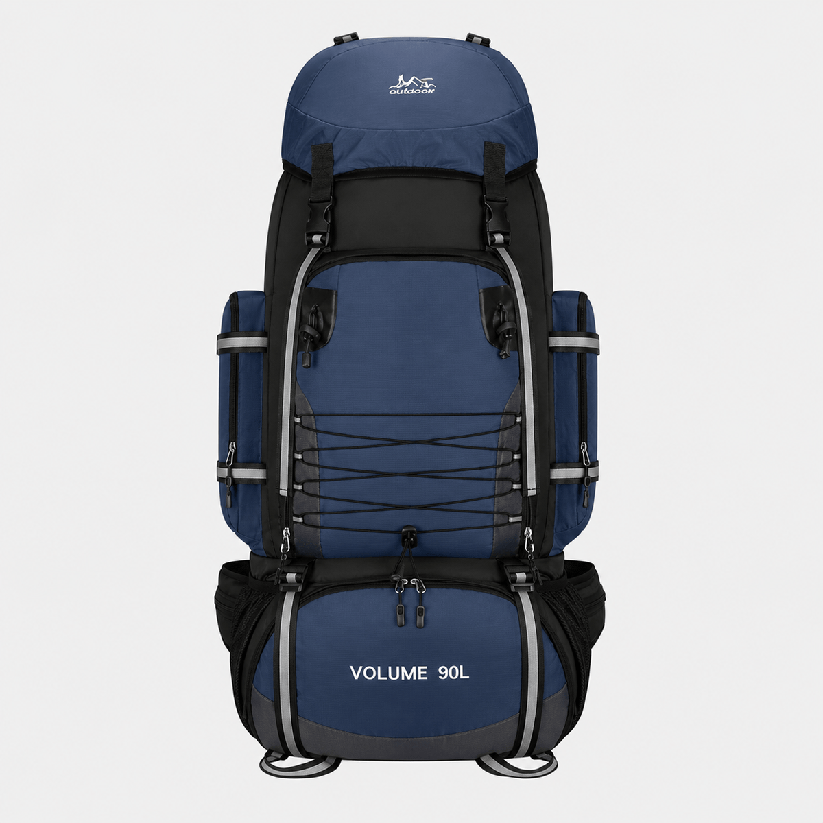 Hiking Camping 90L waterproof hiking backpack large capacity trekking pack