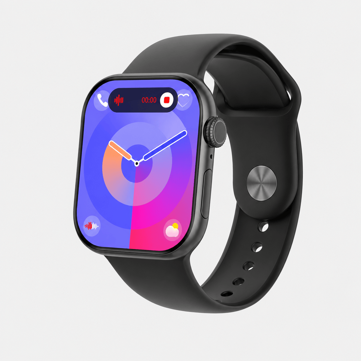 Hiking Camping AMOLED smartwatch with Bluetooth call fitness tracker watch