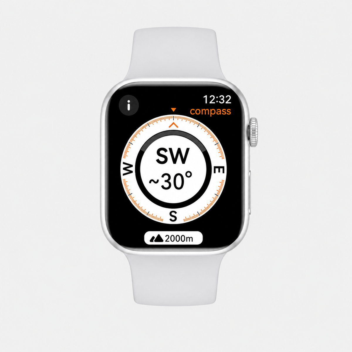 Hiking Camping AMOLED smartwatch with Bluetooth call fitness tracker watch