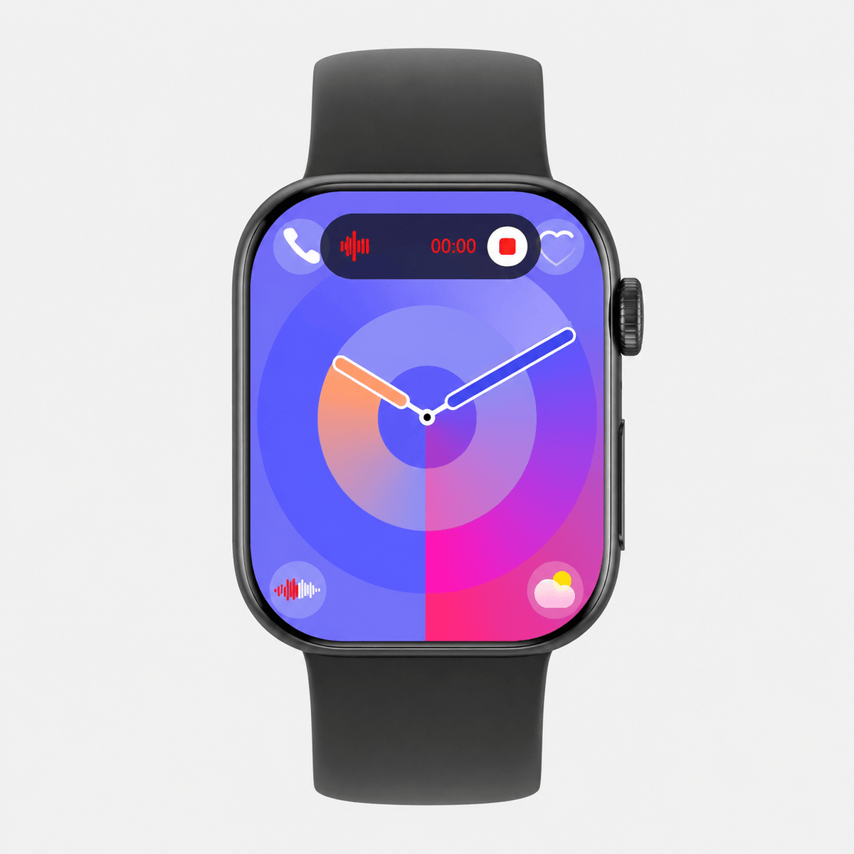 Hiking Camping AMOLED smartwatch with Bluetooth call fitness tracker watch