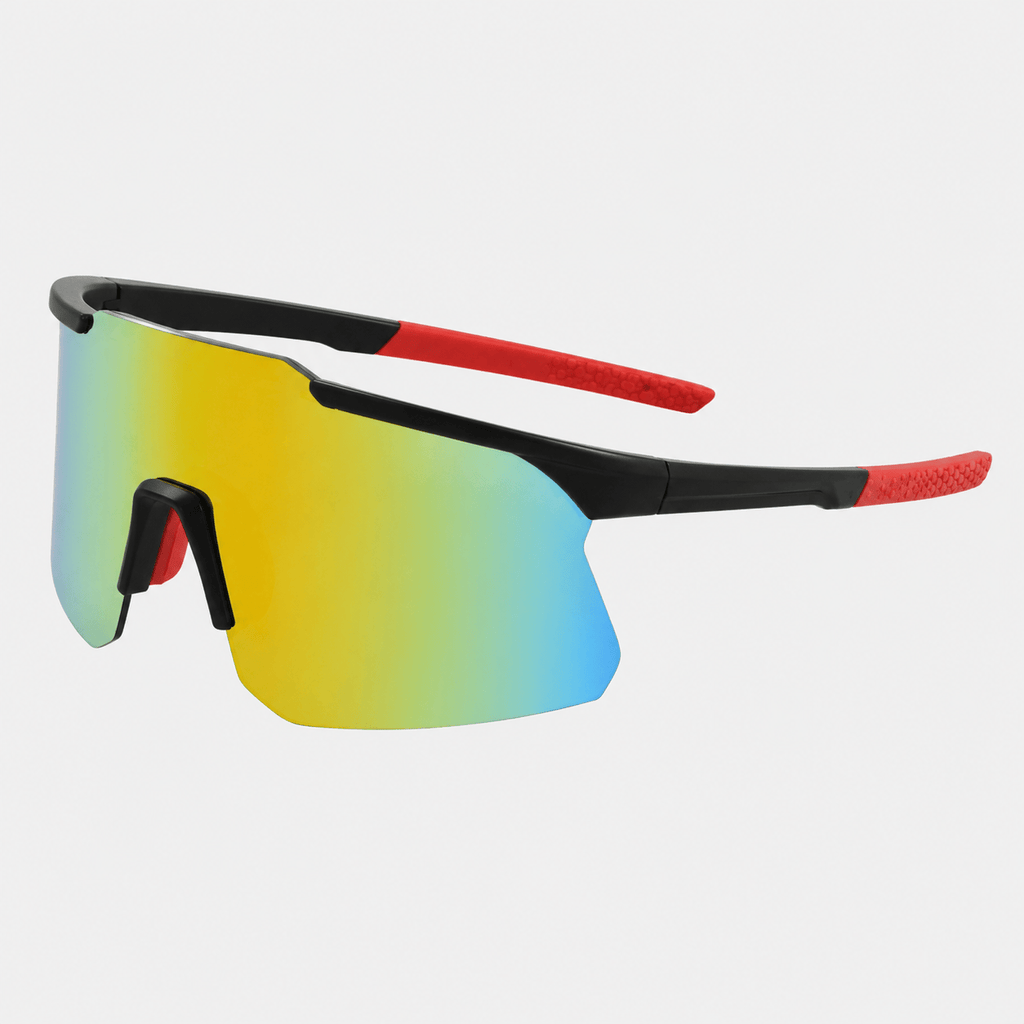 Hiking Camping anti fog UV400 cycling sports sunglasses shield lens eyewear