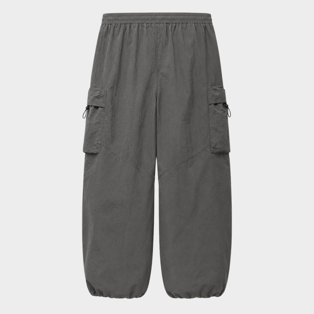 Hiking Camping baggy hiking cargo trousers waterproof wide leg outdoor pants
