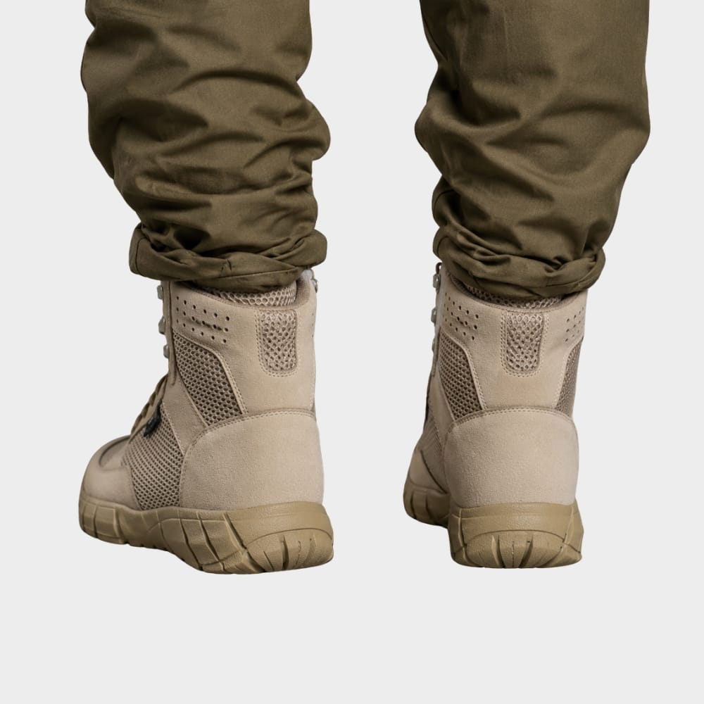 Hiking Camping breathable tactical hiking boots unisex mesh combat shoes