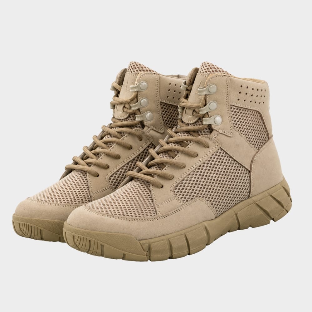 Hiking Camping breathable tactical hiking boots unisex mesh combat shoes
