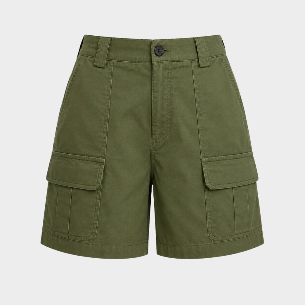 Hiking Camping Clothing Polyester Cargo Mid Waist