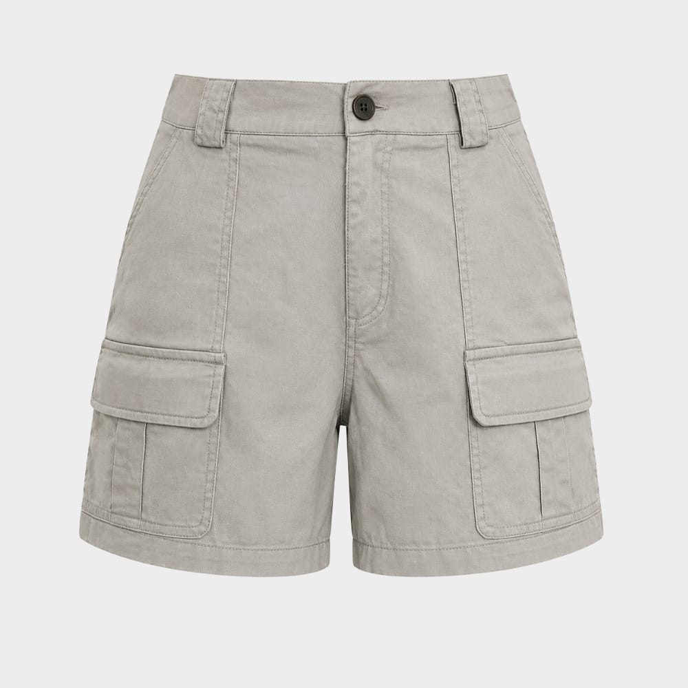 Hiking Camping Clothing Polyester Cargo Mid Waist
