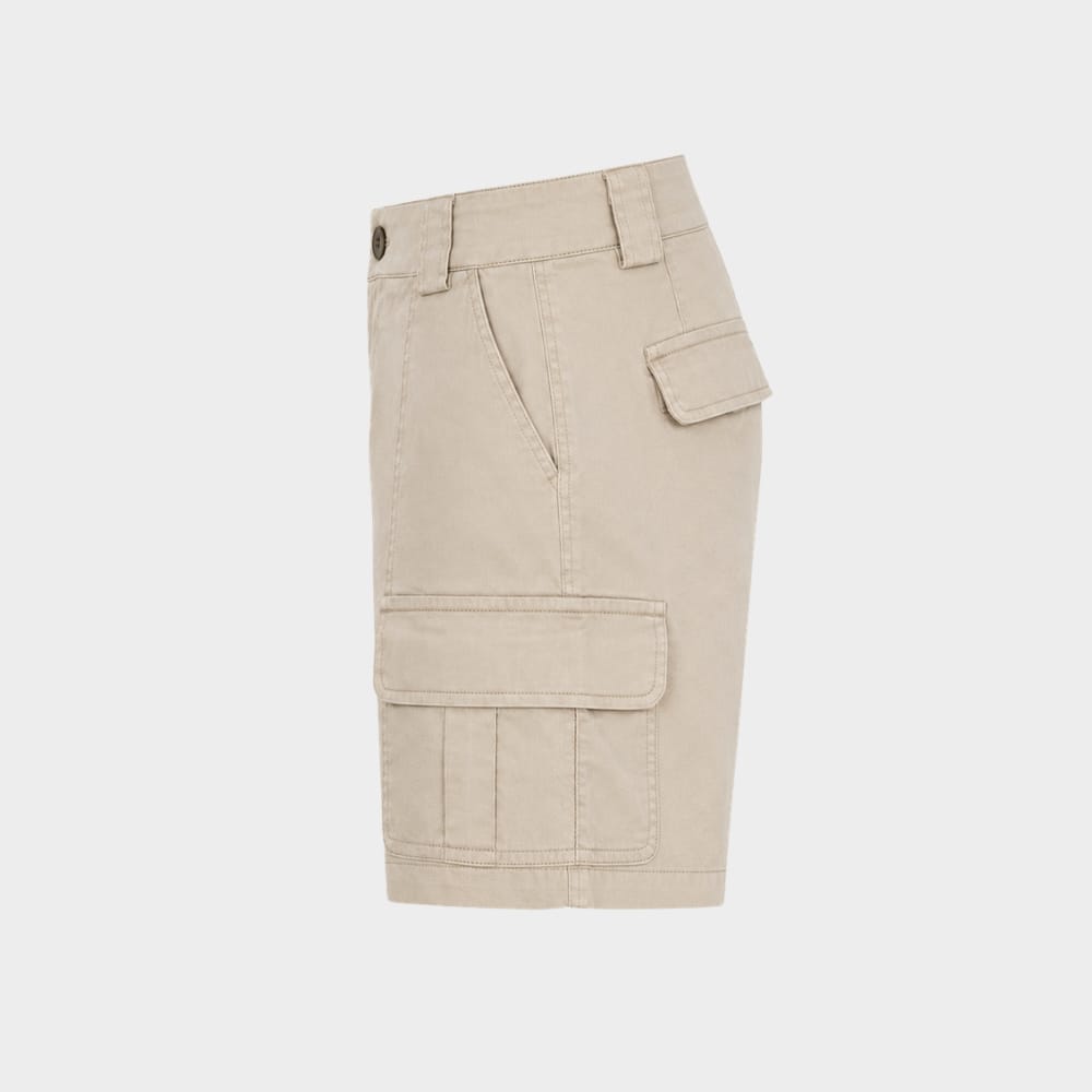 Hiking Camping Clothing Polyester Cargo Mid Waist