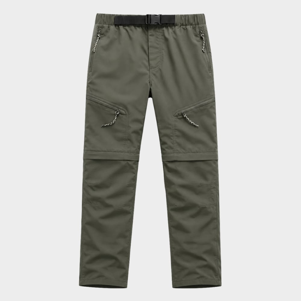 Hiking Camping Clothing Trousers Zip Off Quick