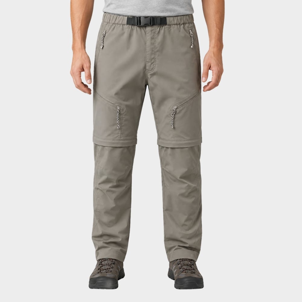 Hiking Camping Clothing Trousers Zip Off Quick