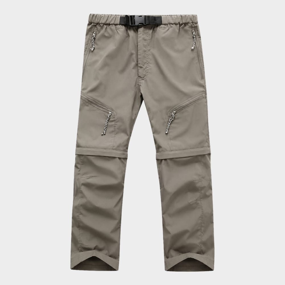 Hiking Camping Clothing Trousers Zip Off Quick