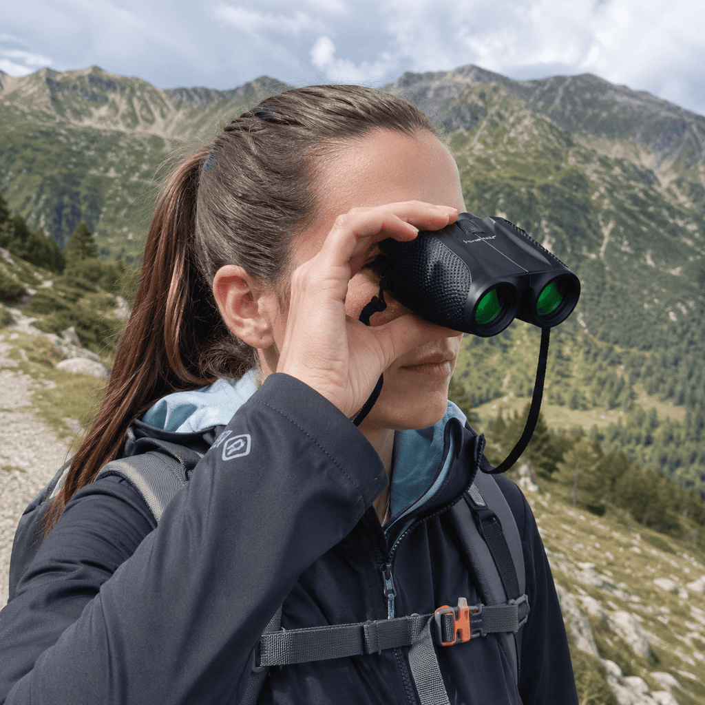 Hiking Camping compact hiking binoculars 10x25 long range