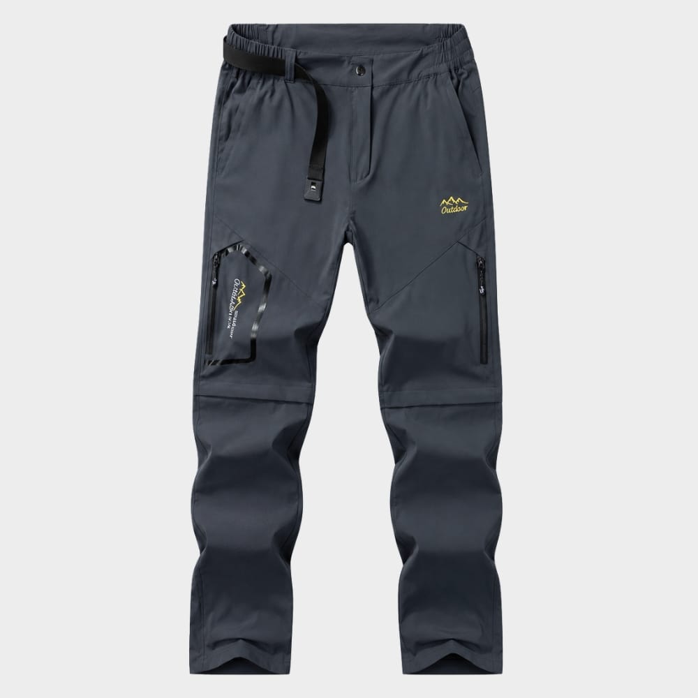 Hiking Camping convertible hiking trousers quick dry zip off cargo pants