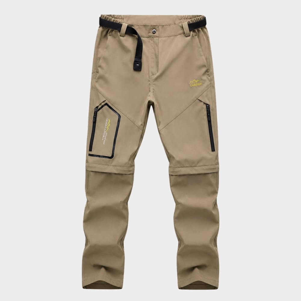 Hiking Camping convertible hiking trousers quick dry zip off cargo pants