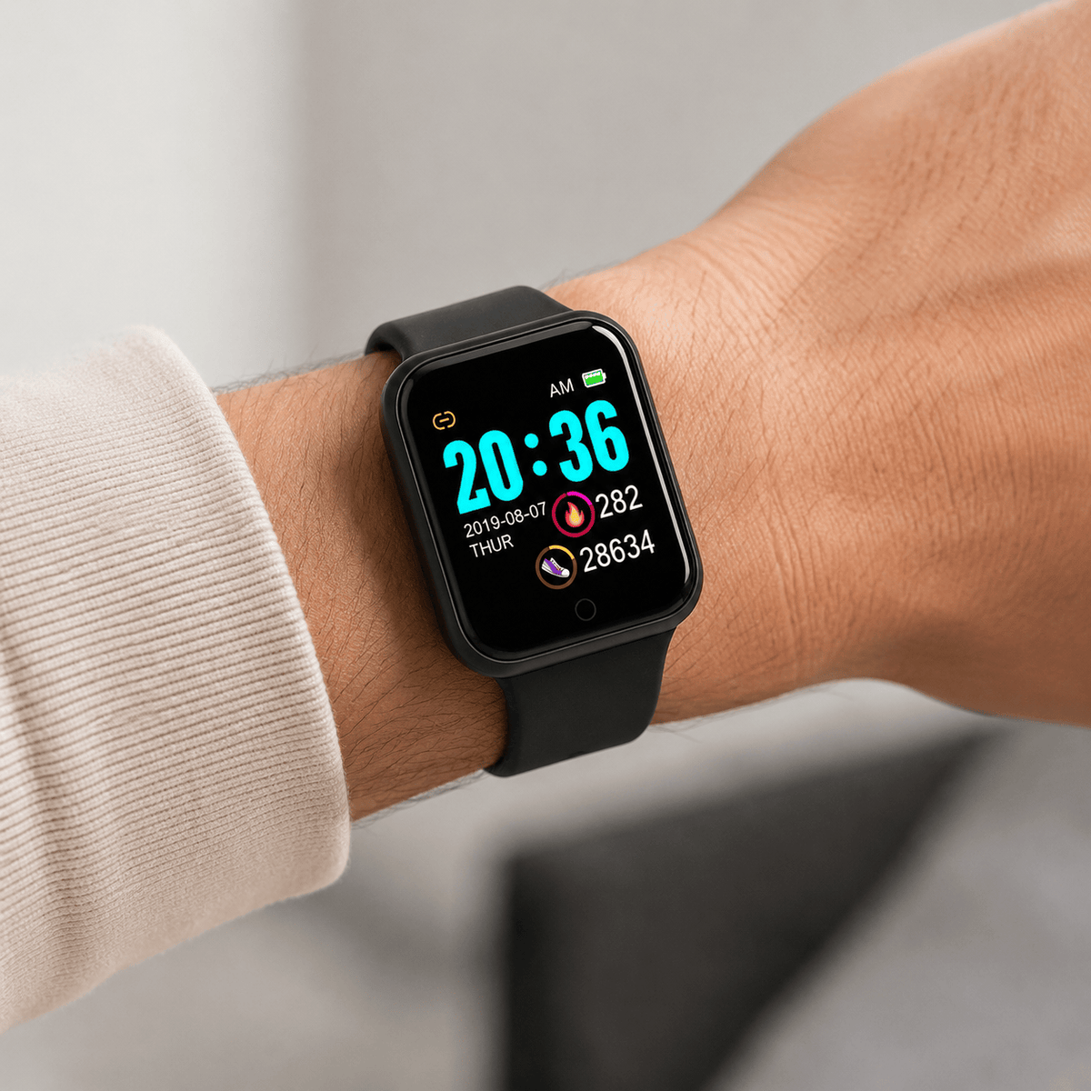 Hiking Camping fitness smartwatch with heart rate and sleep tracker