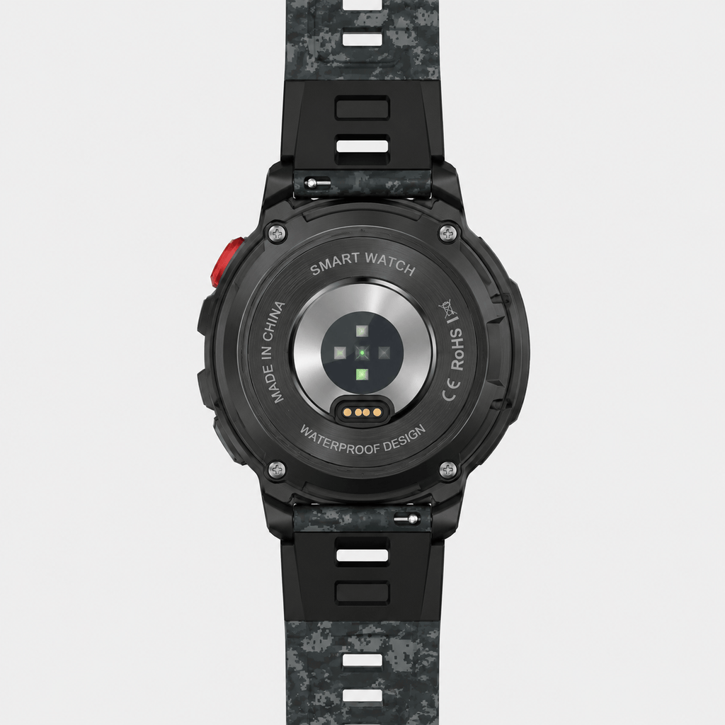 Hiking Camping GPS outdoor smartwatch with compass long battery waterproof
