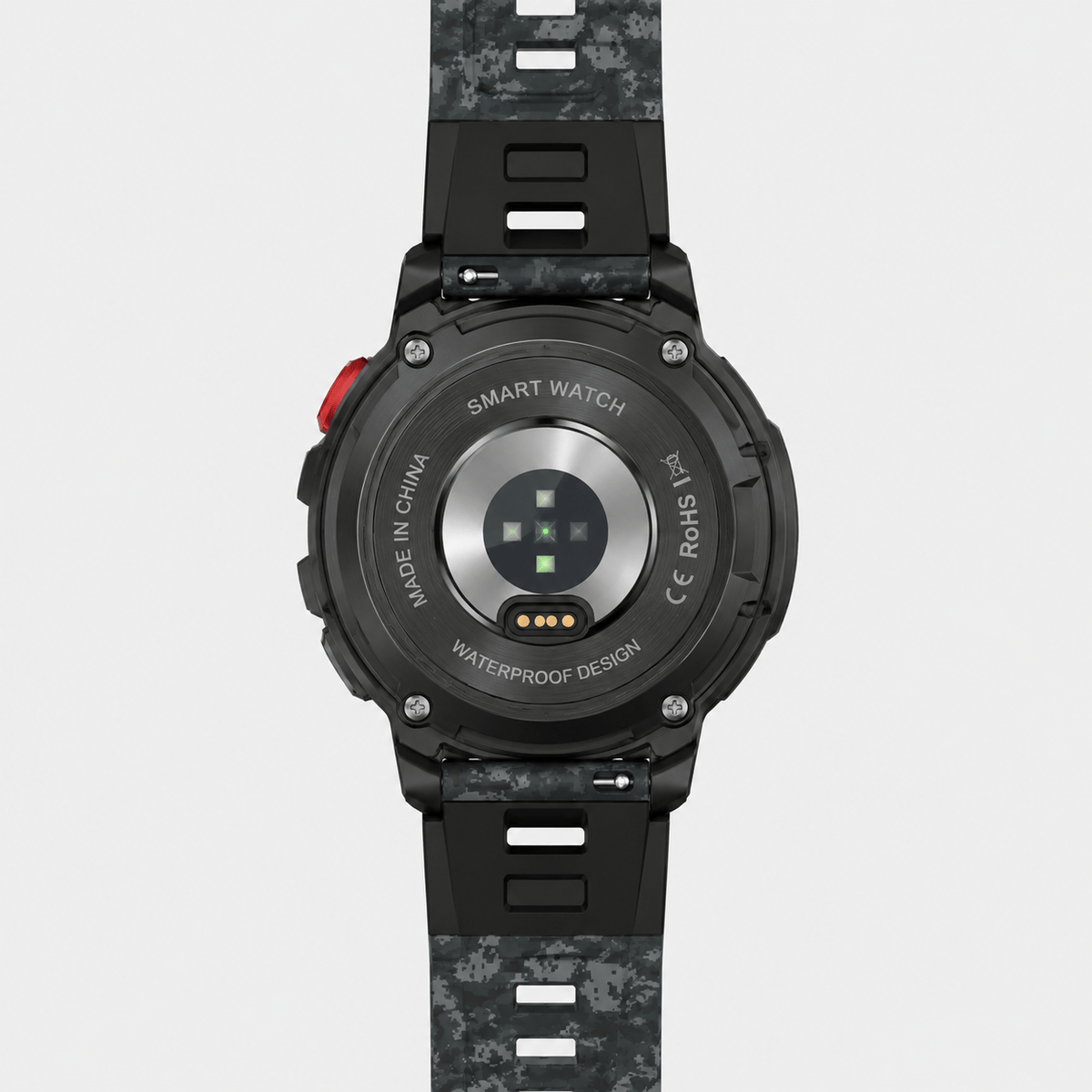 Hiking Camping GPS outdoor smartwatch with compass long battery waterproof
