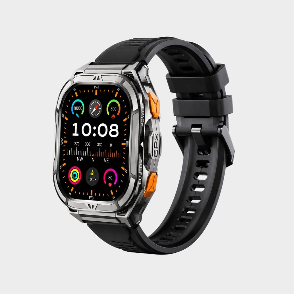 Hiking Camping GPS running smartwatch AMOLED waterproof sports watch