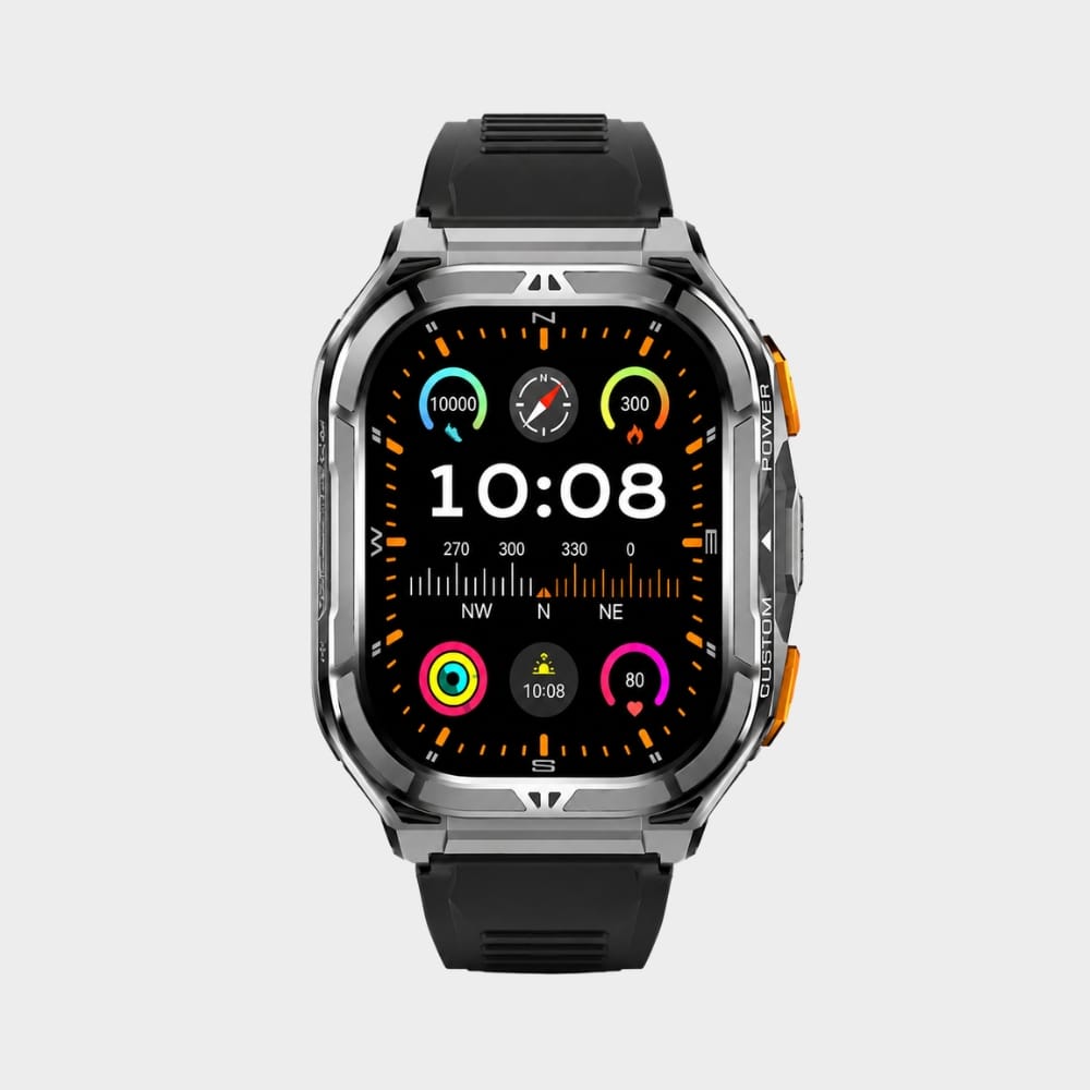 Hiking Camping GPS running smartwatch AMOLED waterproof sports watch