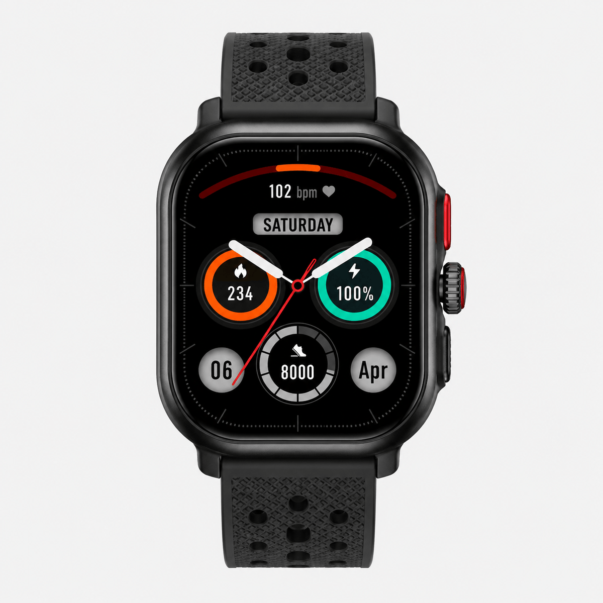 Hiking Camping GPS running smartwatch with Bluetooth call fitness tracker