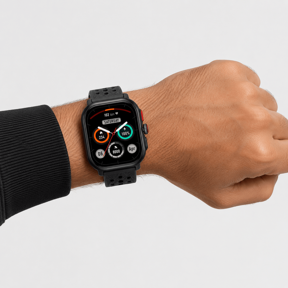 Hiking Camping GPS running smartwatch with Bluetooth call fitness tracker