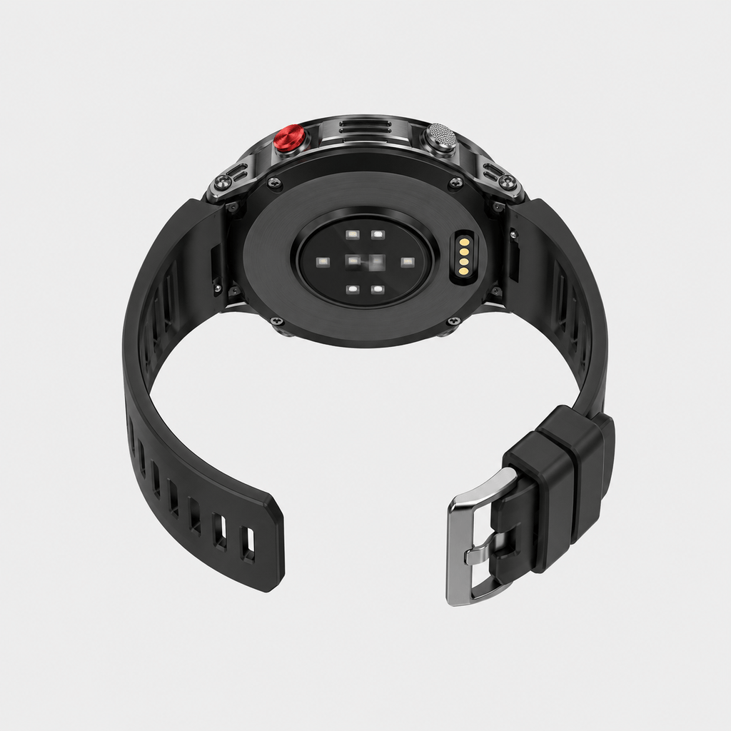 Hiking Camping GPS smartwatch with compass AMOLED waterproof sport watch