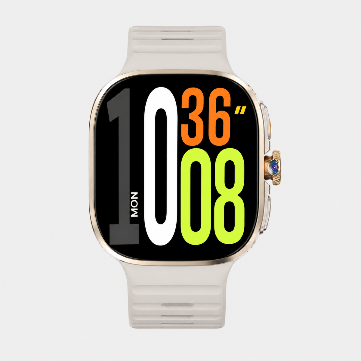 Hiking Camping GPS smartwatch with rotating camera Android fitness watch