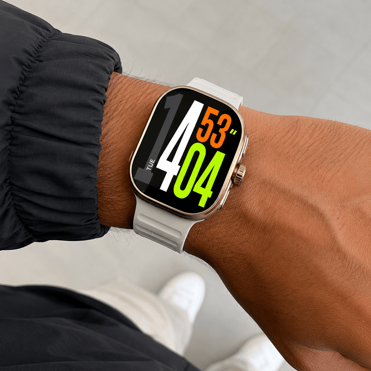 Hiking Camping GPS smartwatch with rotating camera Android fitness watch