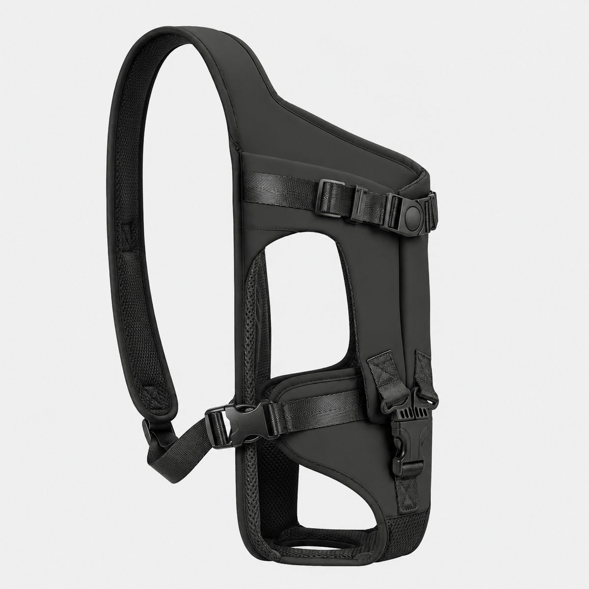 Hiking Camping hands free dog carrier backpack front chest adjustable