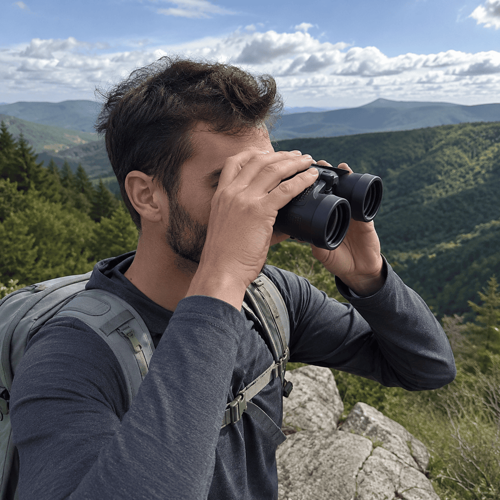 Hiking Camping high power hiking binoculars long distance outdoor