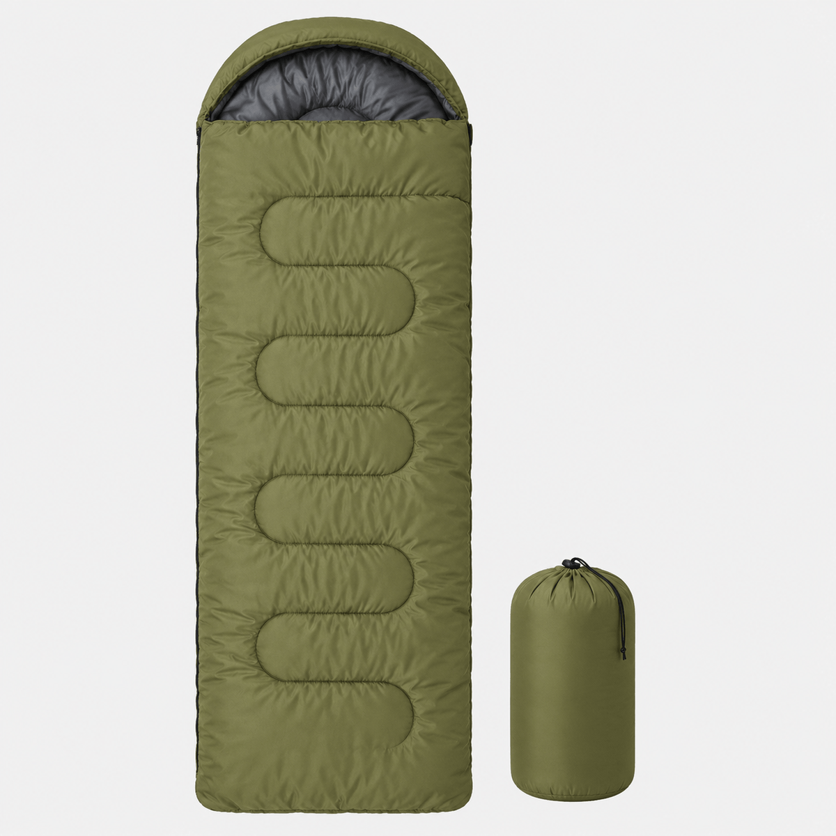 Hiking Camping lightweight envelope sleeping bag summer camping