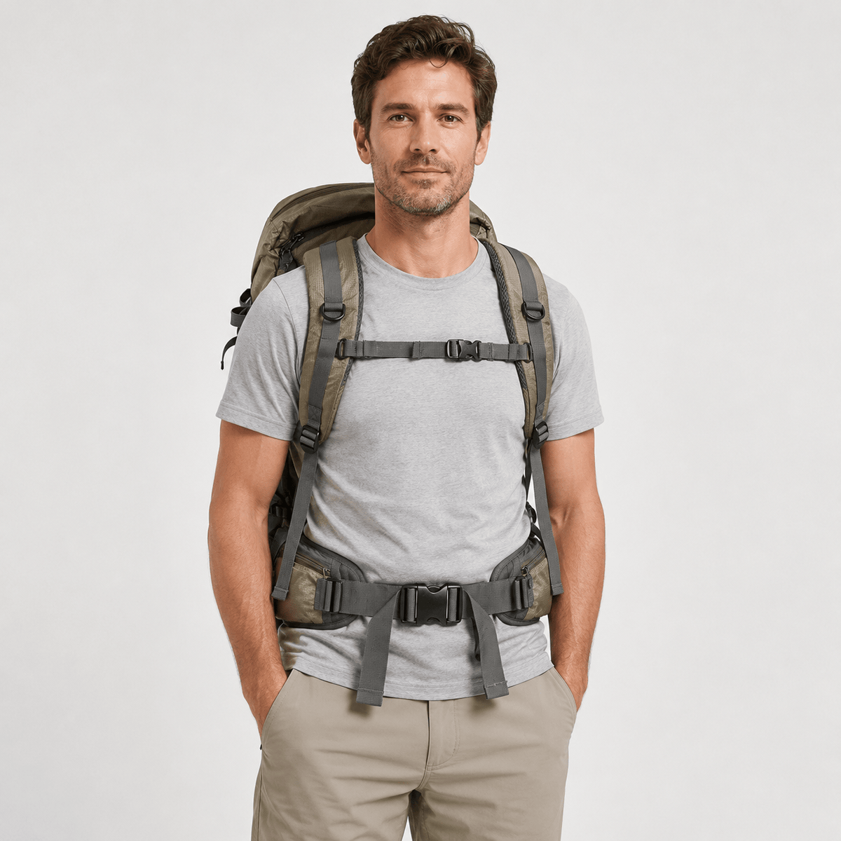 Hiking Camping lightweight foldable hiking backpack waterproof travel pack