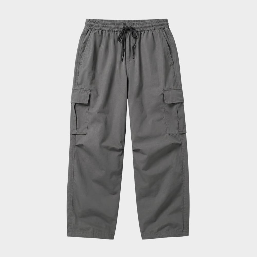 Hiking Camping lightweight quick dry hiking cargo trousers elastic waist
