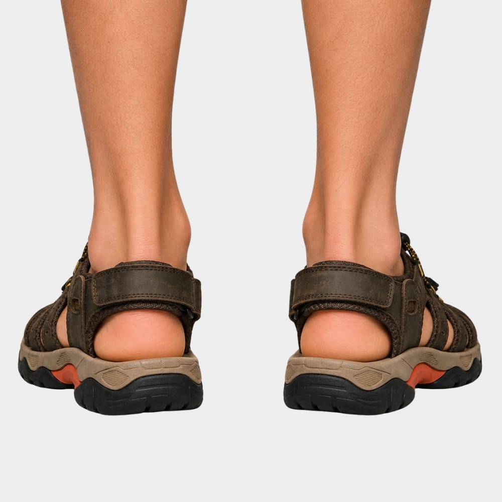 Hiking Camping mens gladiator walking sandals outdoor adjustable straps