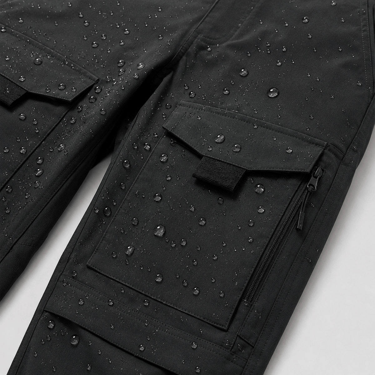 Hiking Camping mens hiking cargo trousers multi pocket tactical pants