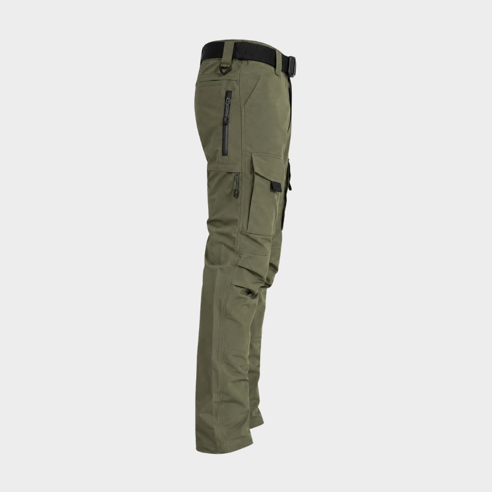 Hiking Camping mens hiking cargo trousers multi pocket tactical pants